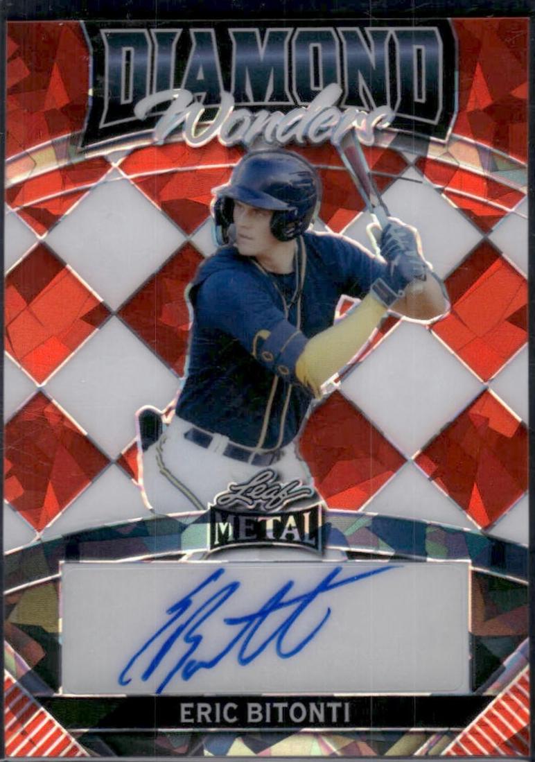 Eric Bitonti #DW-EB1 2024 Leaf Metal Baseball Diamond Wonders