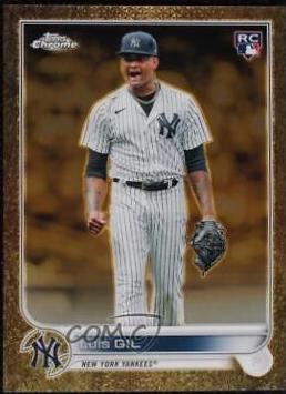 Luis Gil #4 Baseball Cards 2022 Topps Gilded Collection