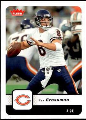 Rex Grossman #16 Football Cards 2006 Fleer