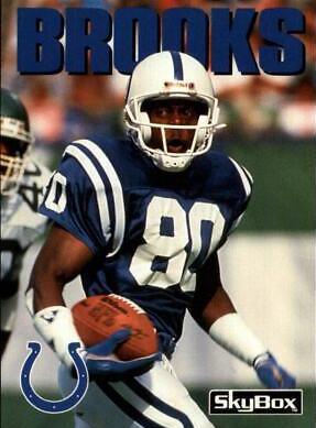 Bill Brooks #20 Football Cards 1992 Skybox Impact