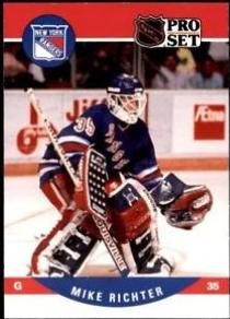 Mike Richter #627 Hockey Cards 1990 Pro Set