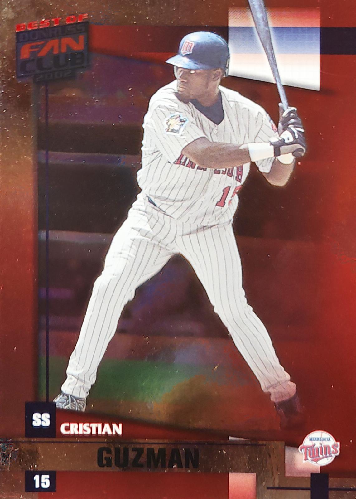 Cristian Guzman #63 Baseball Cards 2002 Donruss Best of Fan Club