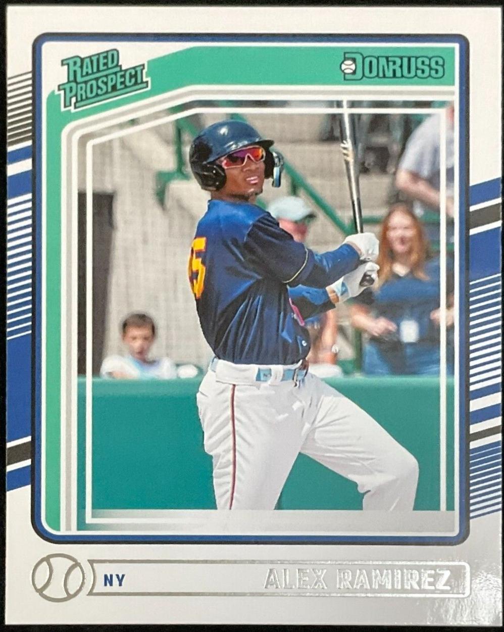Alex Ramirez #109 Baseball Cards 2024 Donruss