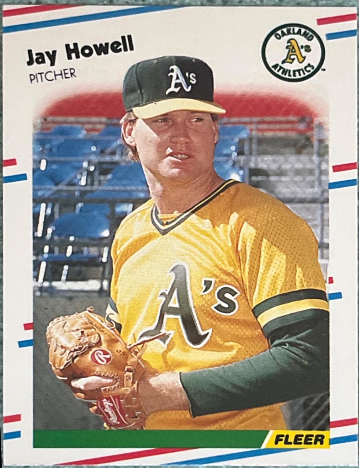 Jay Howell #282 Baseball Cards 1988 Fleer