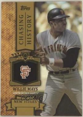 Willie Mays #CH-83 2013 Topps Baseball Chasing History