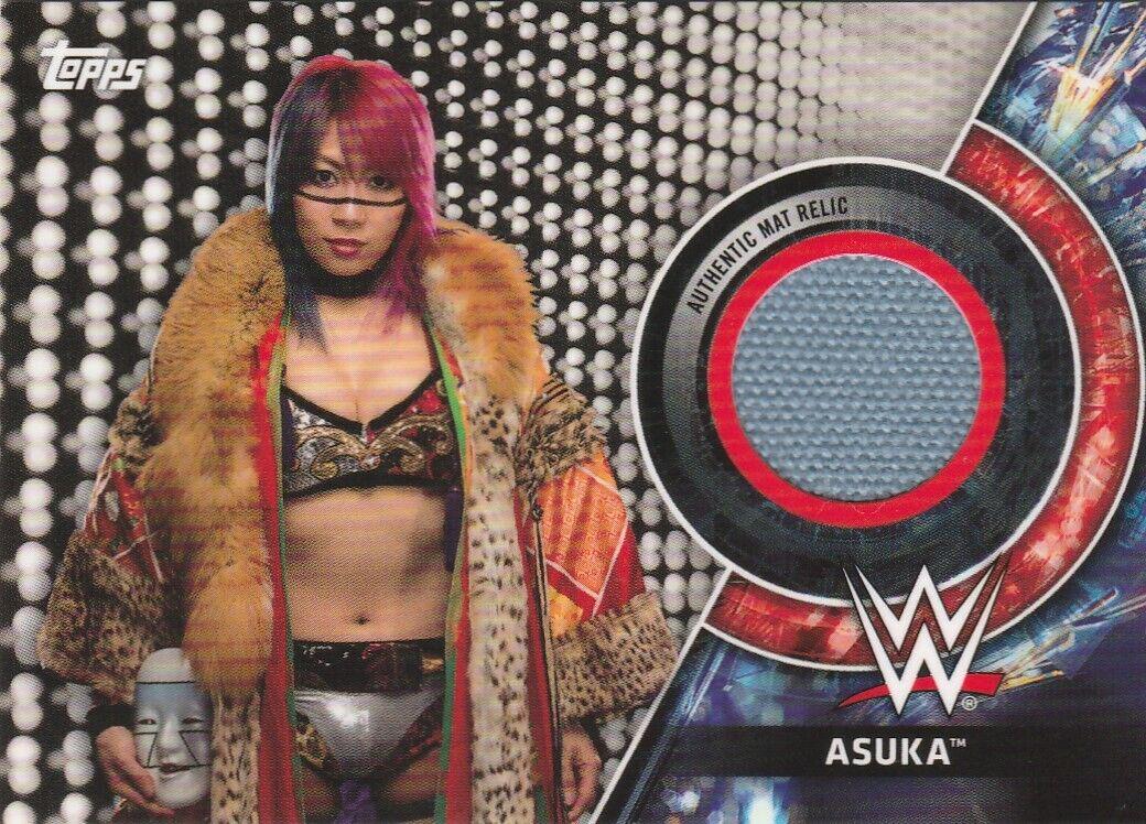 Asuka #MR-AS Wrestling Cards 2018 Topps WWE Women's Division Mat Relics