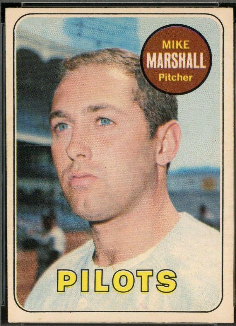 Mike Marshall #17 Baseball Cards 1969 O Pee Chee