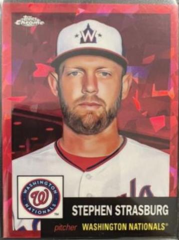 Stephen Strasburg [Red Refractor] #110
