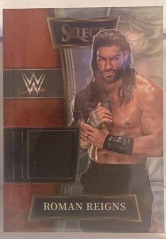 Roman Reigns #SW-RRN Wrestling Cards 2022 Panini Select WWE Selective Swatches