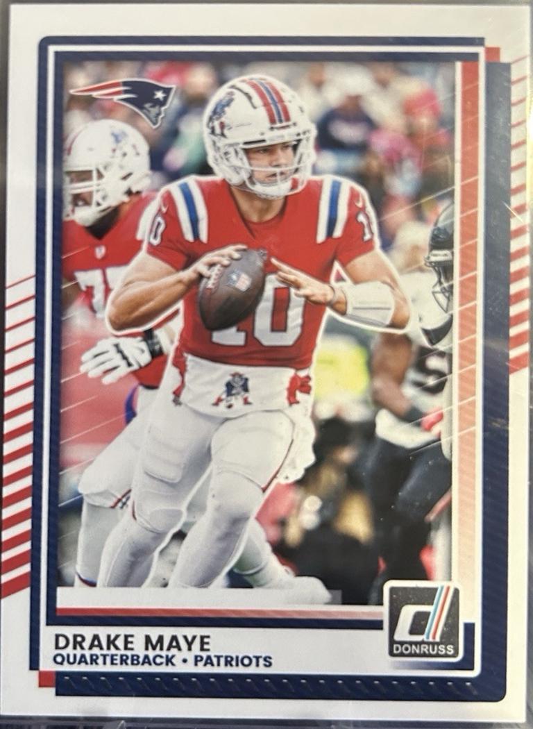 Drake Maye #58 2025 Donruss Football