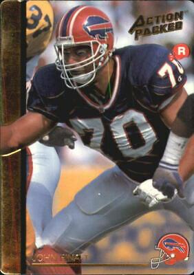 John Fina #4 Football Cards 1992 Action Packed Rookie Update