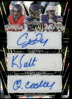 CJ Daniels / Kaidon Salter / Quinton Cooley