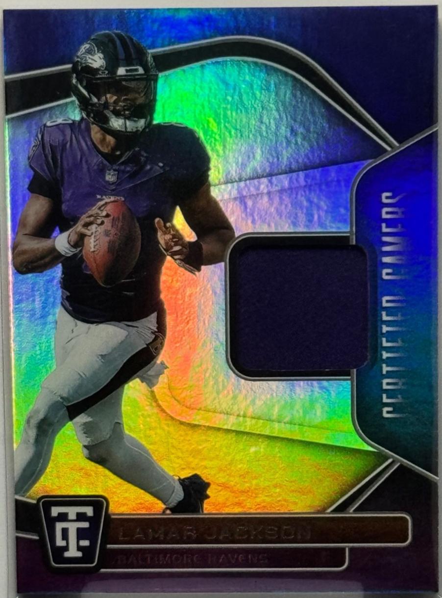 Lamar Jackson #4 Football Cards 2024 Panini Totally Certified Gamers