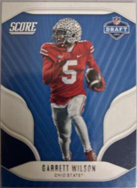 Garrett Wilson #D8 Football Cards 2022 Panini Score NFL Draft