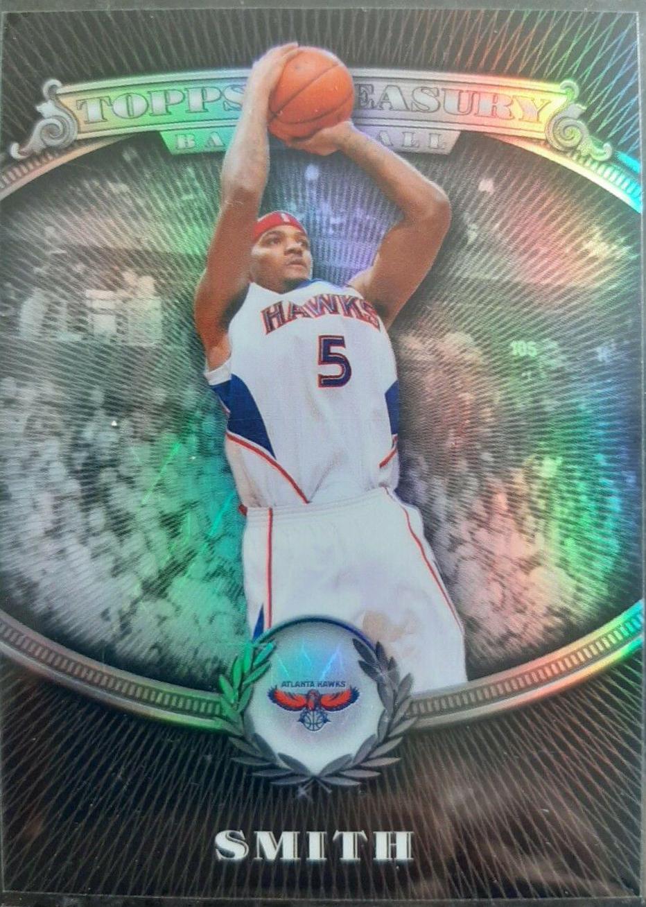 Josh Smith Silver Refractor #5 Basketball Cards 2008 Topps Treasury