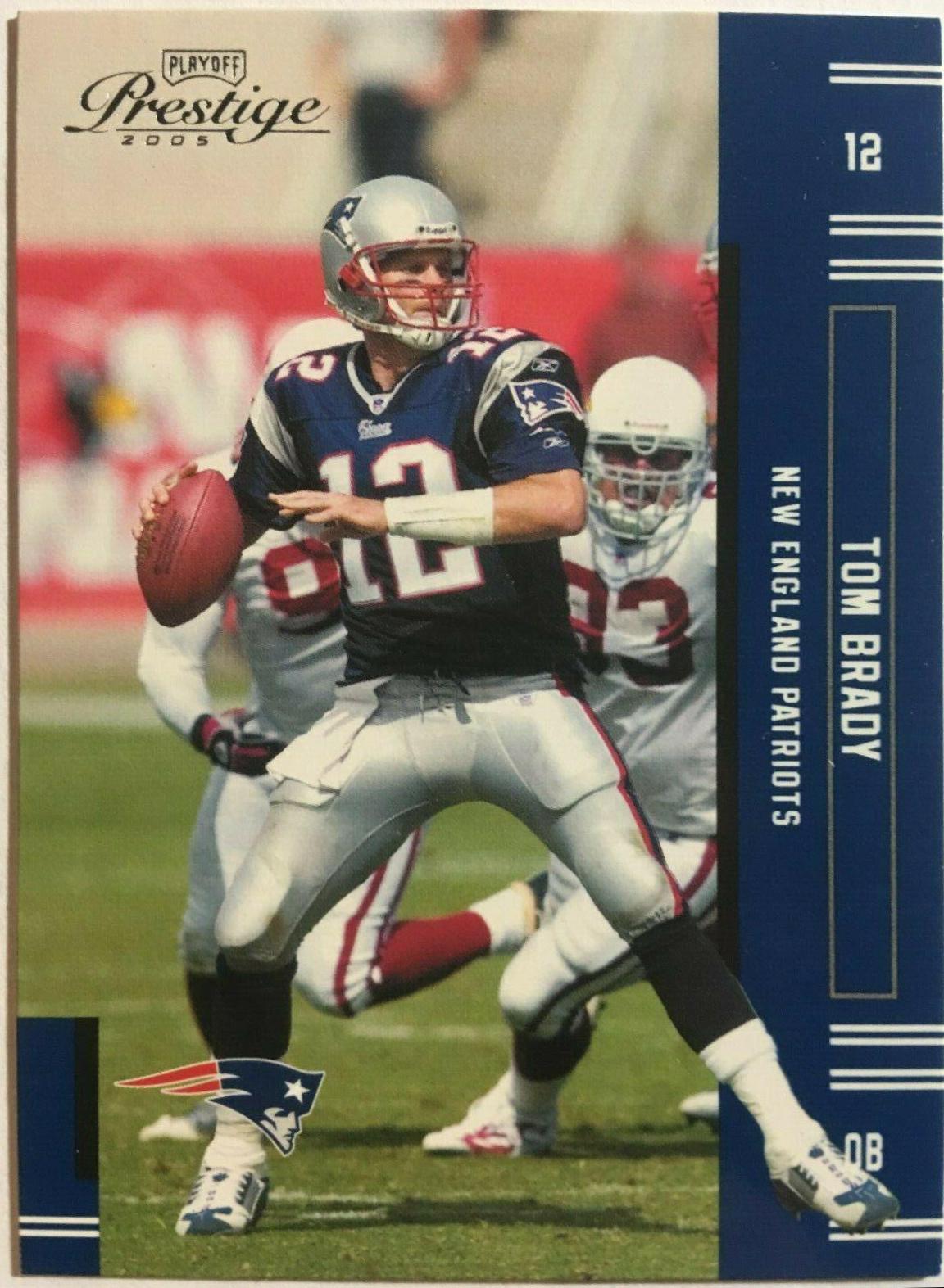 Tom Brady #79 2005 Playoff Prestige Football