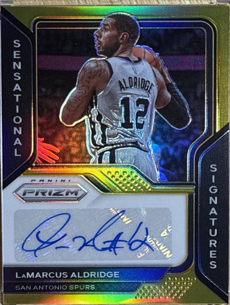 LaMarcus Aldridge [Gold Prizm] #SS-LMA