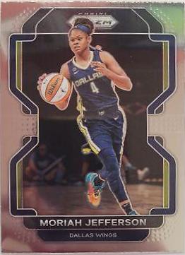 Moriah Jefferson #2 Basketball Cards 2022 Panini Prizm WNBA