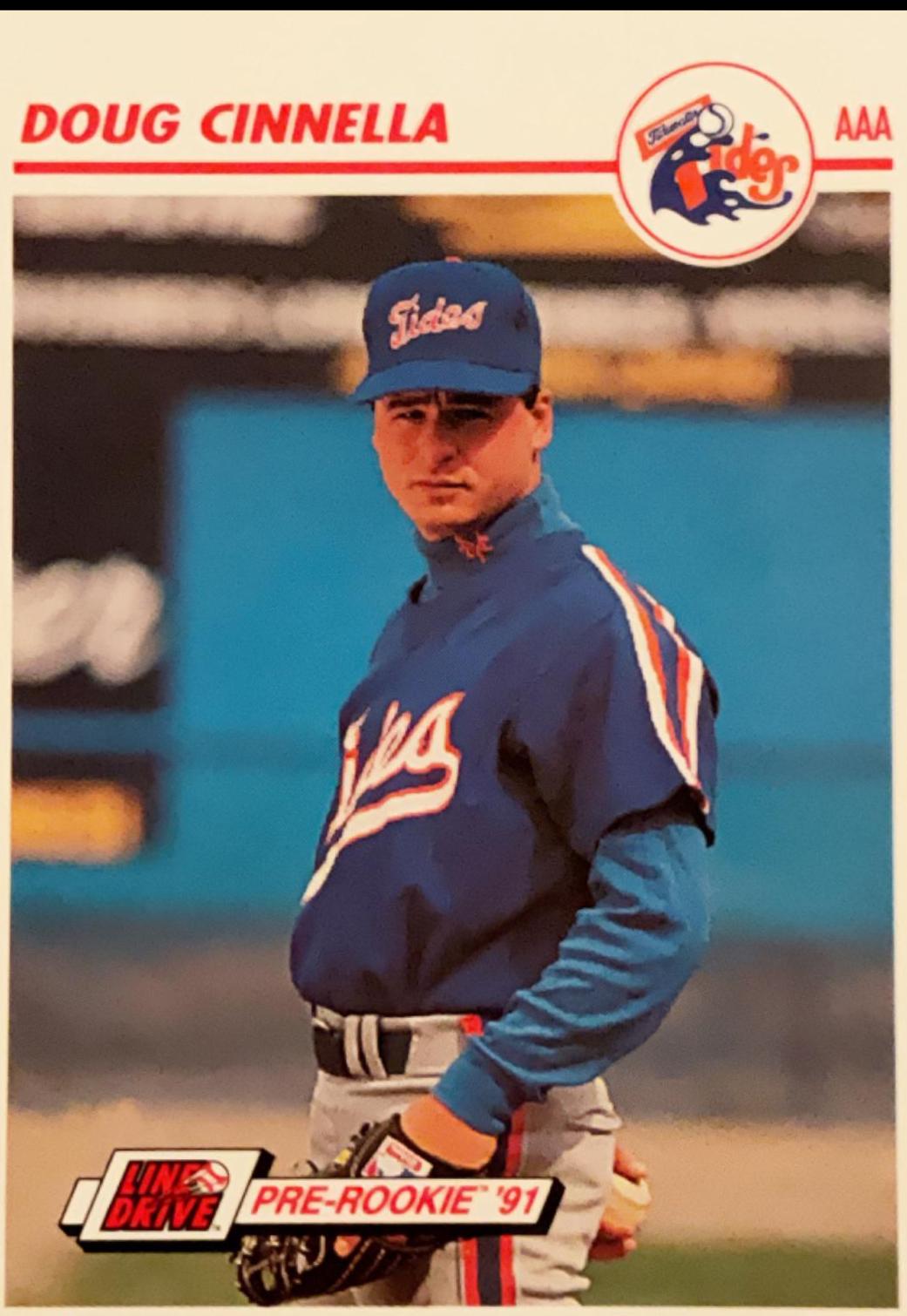 Doug Cinnella #553 1991 Line Drive AAA Baseball