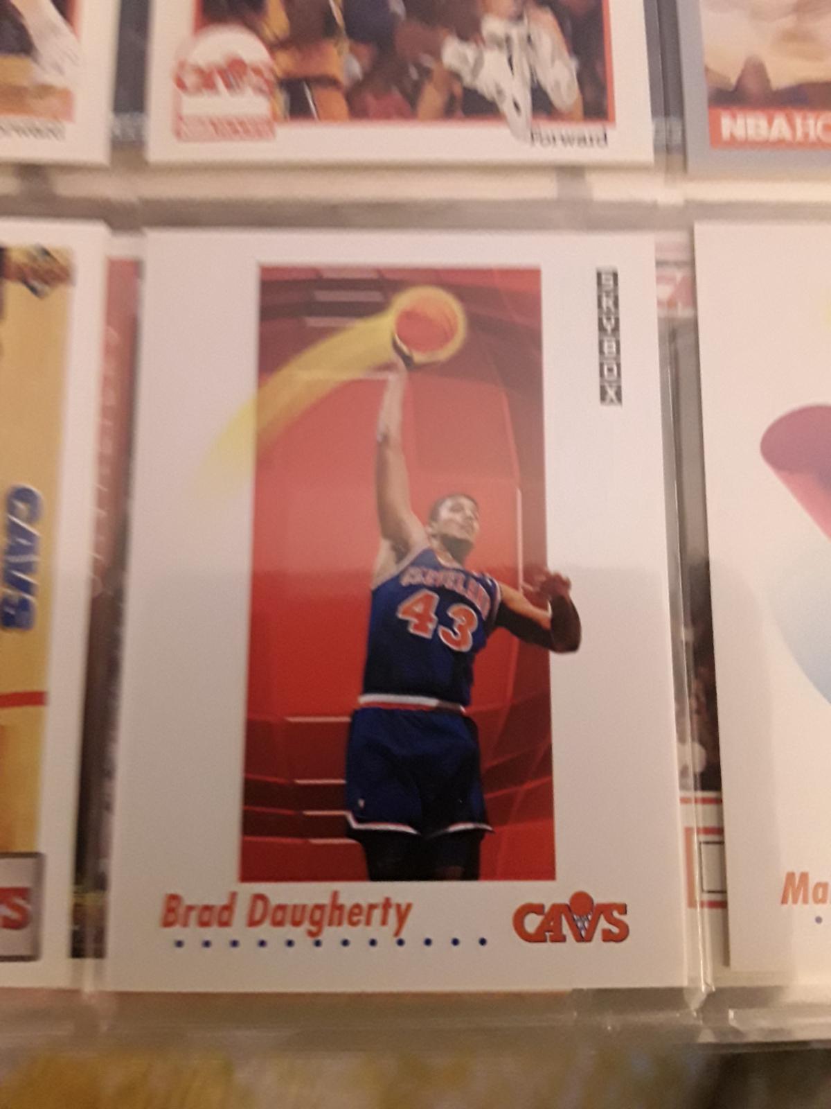 Brad Daugherty #47 Basketball Cards 1991 Skybox