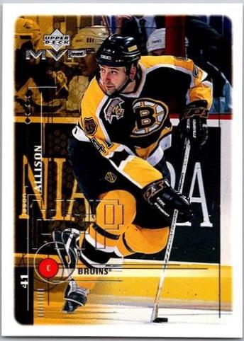 Jason Allison #13 Hockey Cards 1998 Upper Deck MVP