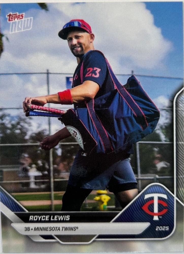 Royce Lewis #OD-81 2025 Topps Now Road To Opening Day Baseball