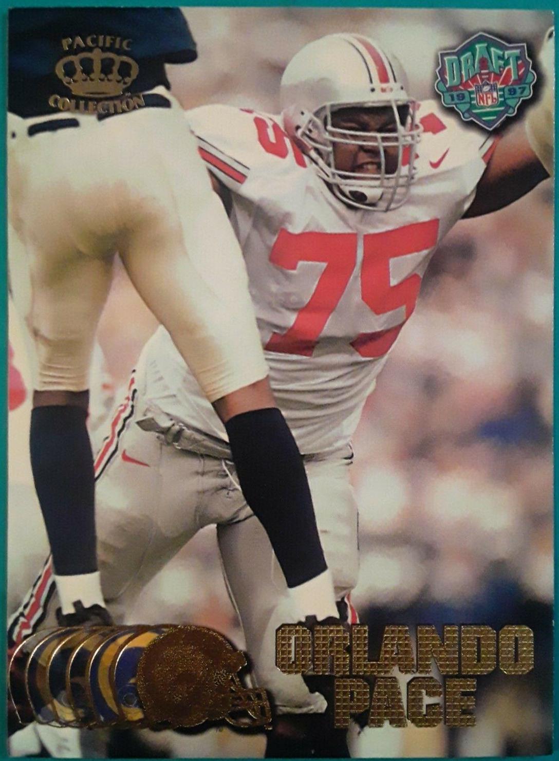 Orlando Pace #441 Football Cards 1997 Pacific