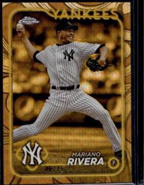 Mariano Rivera [Gold Wave Refractor] #55