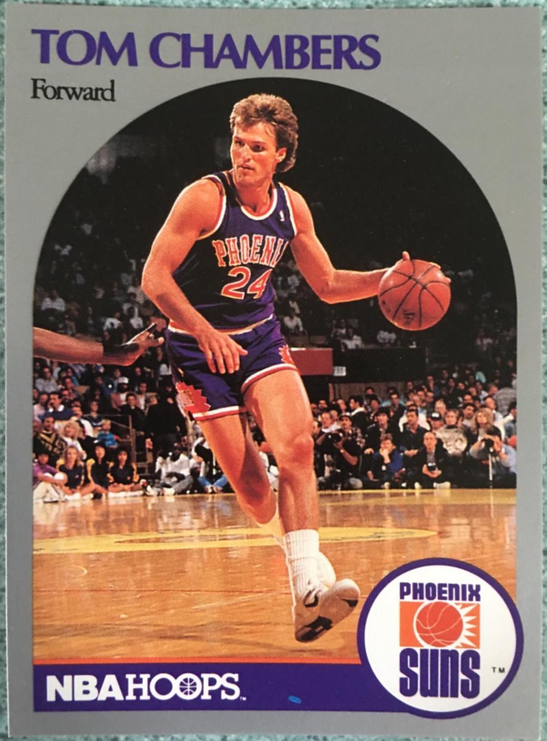 Tom Chambers #234 Basketball Cards 1990 Hoops