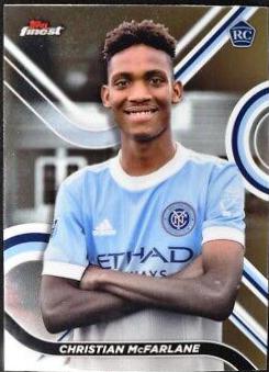 Christian McFarlane #42 Soccer Cards 2022 Finest MLS