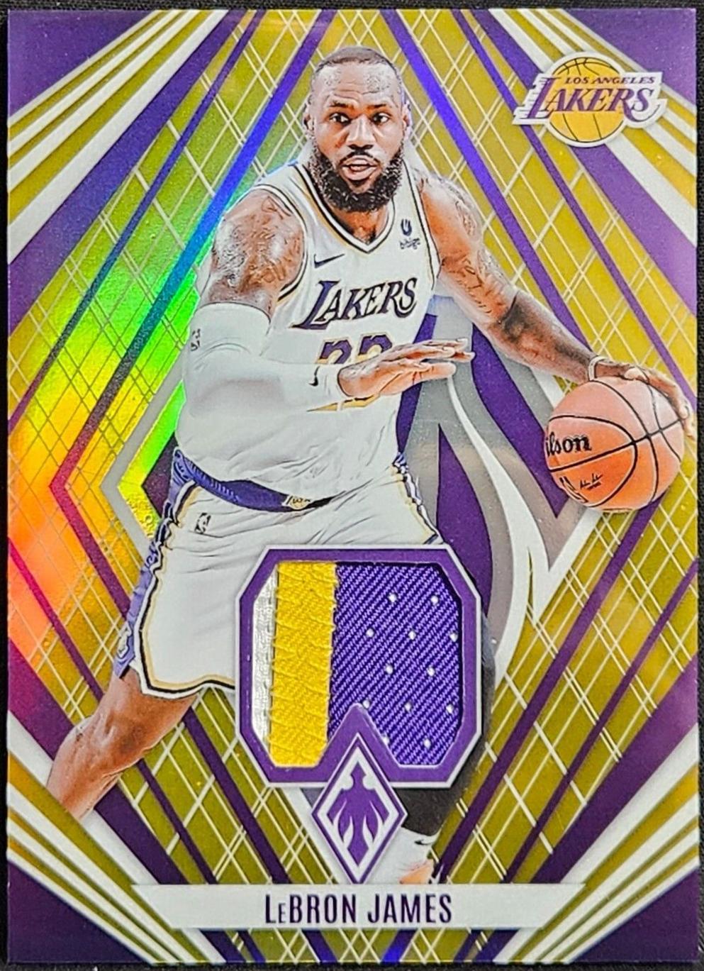 gold lebron card