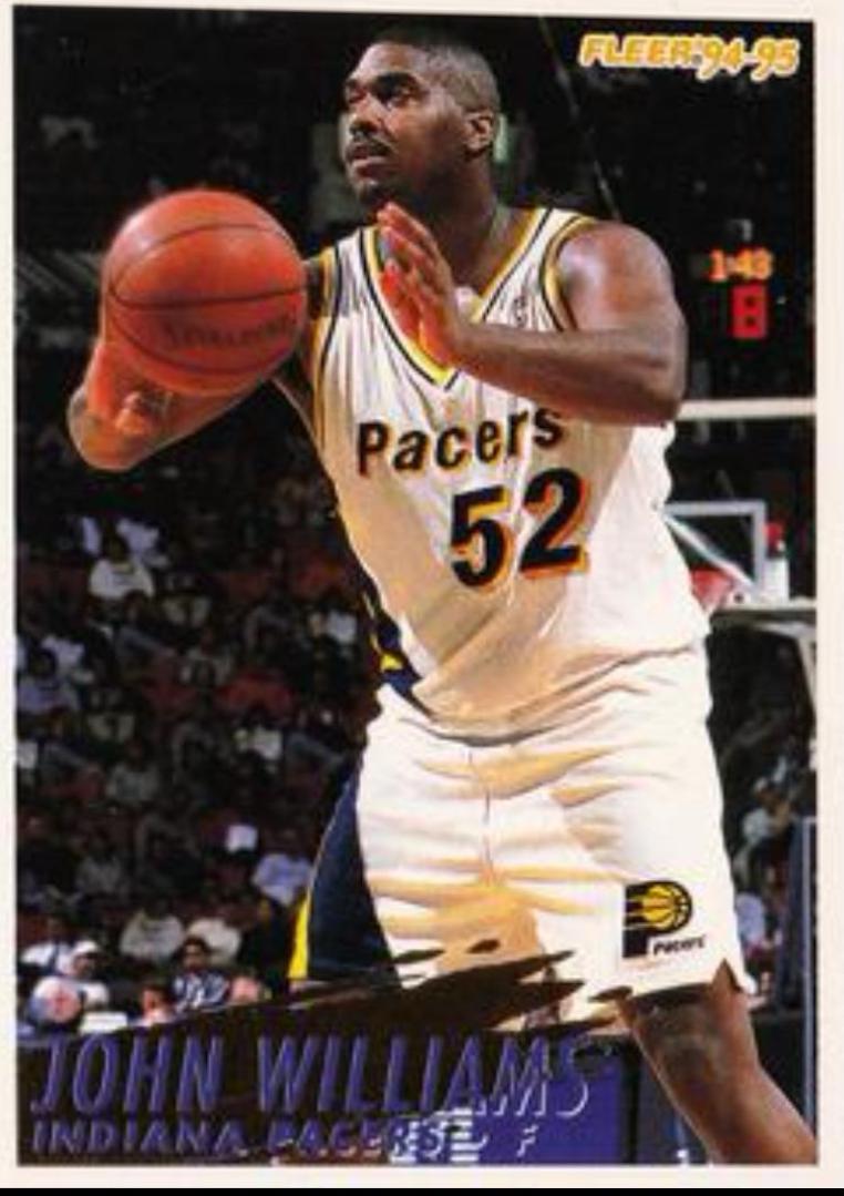 John Williams #297 1994-95 Fleer Basketball