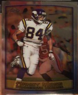 Randy Moss #1 Football Cards 1999 Topps Chrome