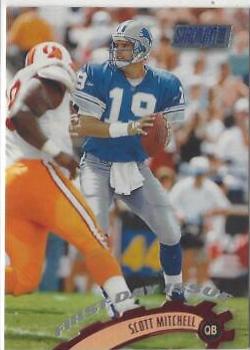 Scott Mitchell #102 1997 Stadium Club Football