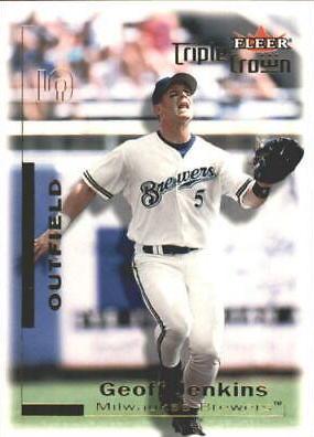Geoff Jenkins #12 Baseball Cards 2001 Fleer Triple Crown