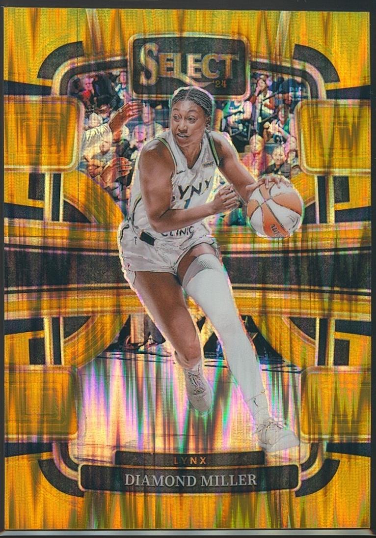 Diamond Miller [Gold Flash Prizm] #25
