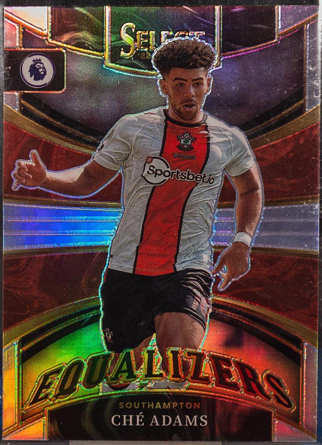 Che Adams #7 Soccer Cards 2022 Panini Select Premier League Equalizers