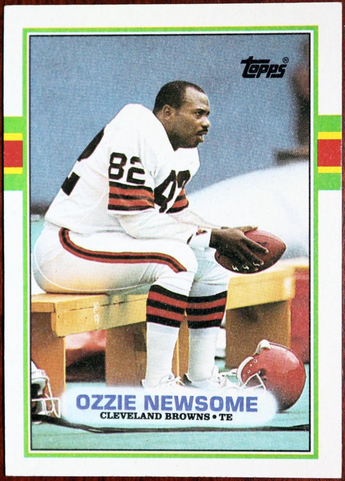 Ozzie Newsome #151 Football Cards 1989 Topps