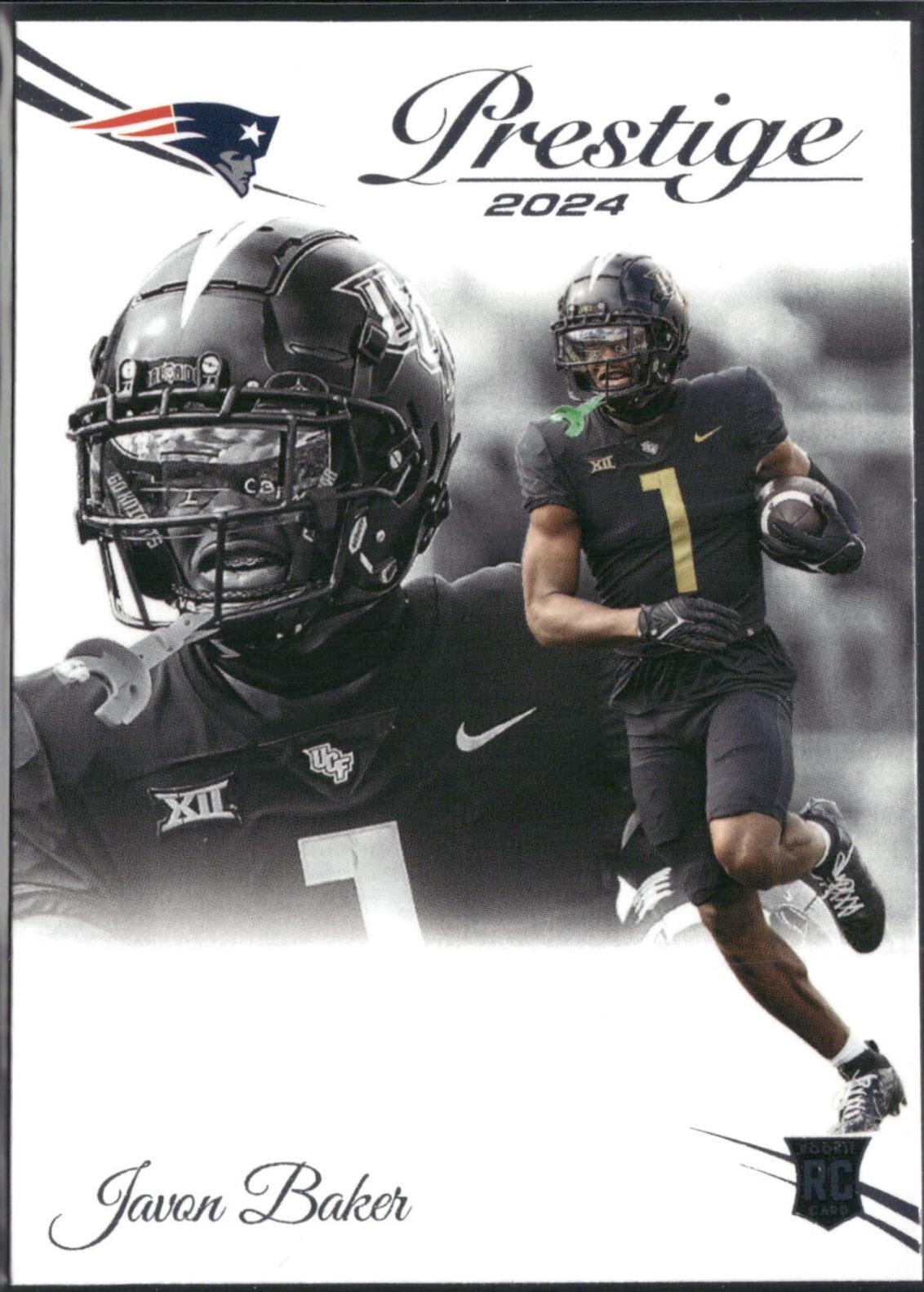 Javon Baker #346 Football Cards 2024 Panini Prestige