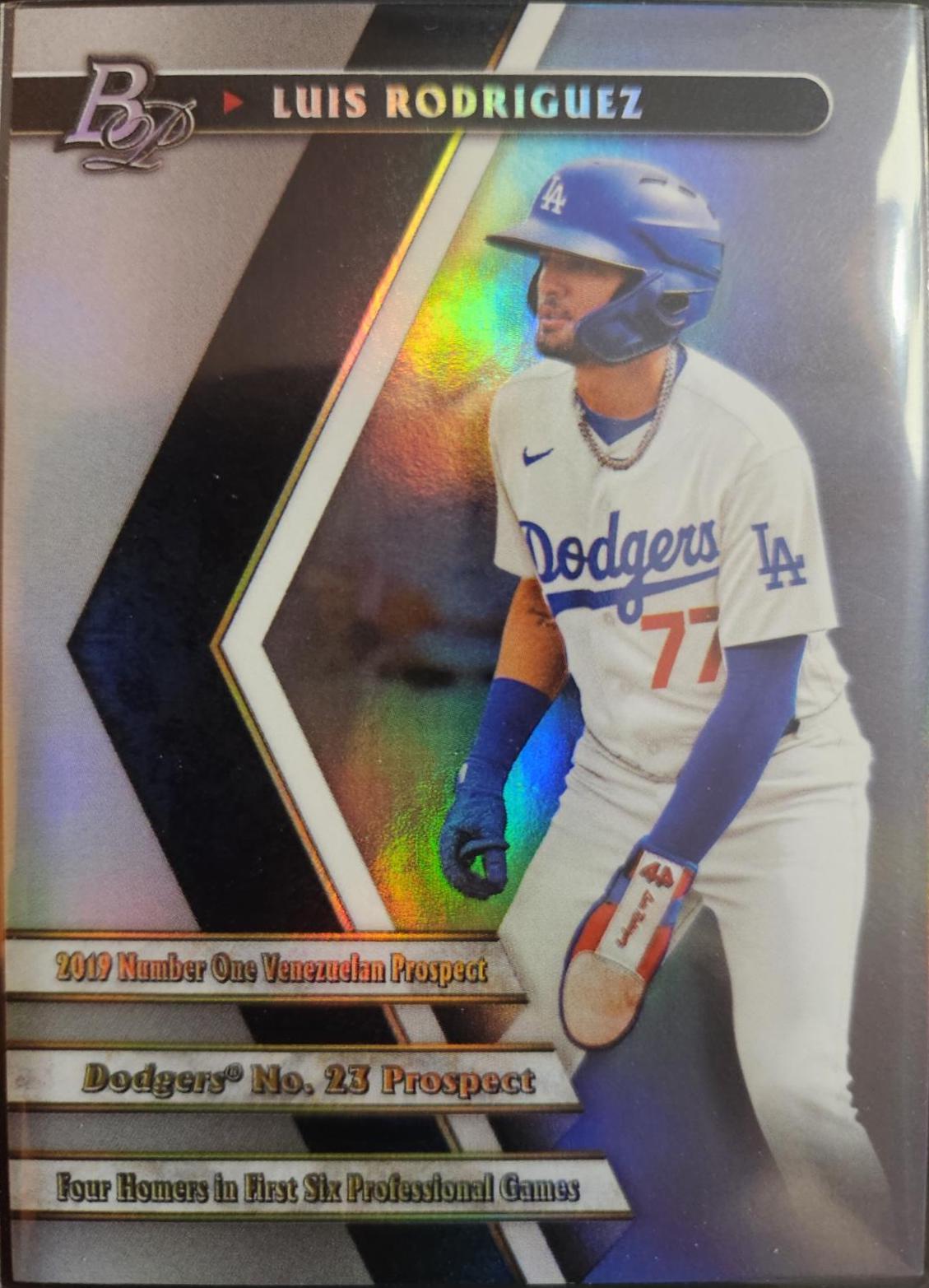 Luis Rodriguez #PPF-10 Baseball Cards 2022 Bowman Platinum Portfolios