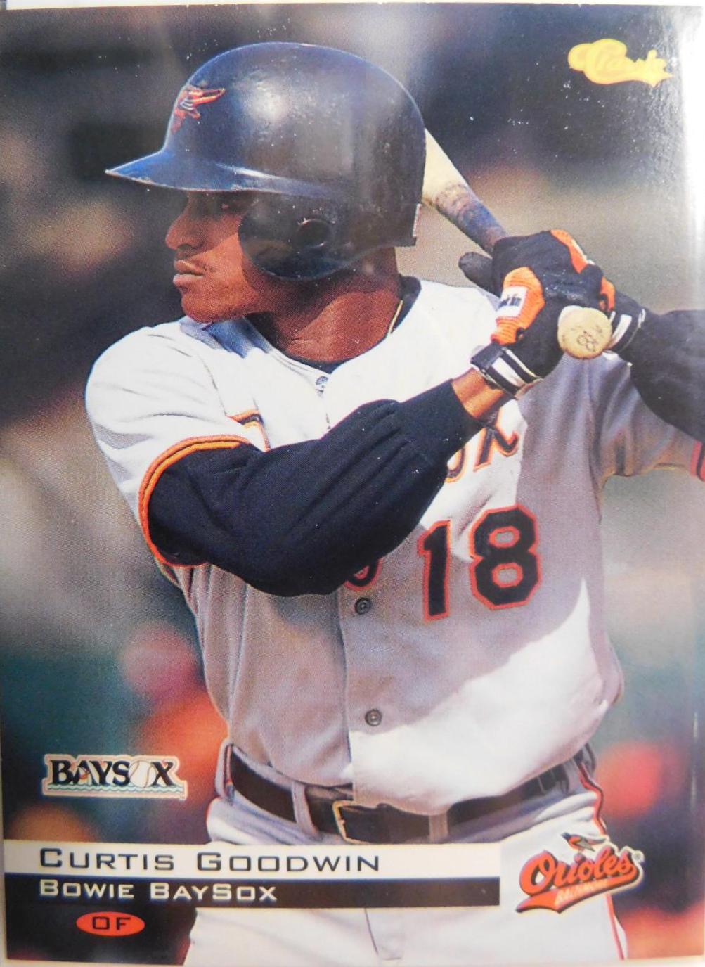 Curtis Goodwin #37 Baseball Cards 1994 Classic