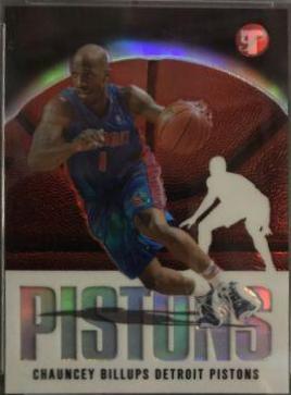 Chauncey Billups Refractor #54 Basketball Cards 2003 Topps Pristine