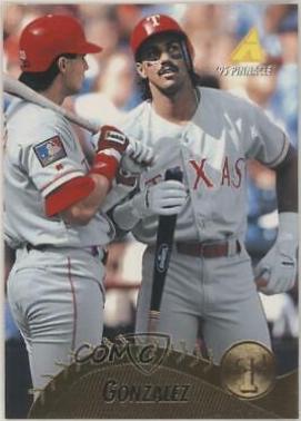 Juan Gonzalez #227 1995 Pinnacle Baseball