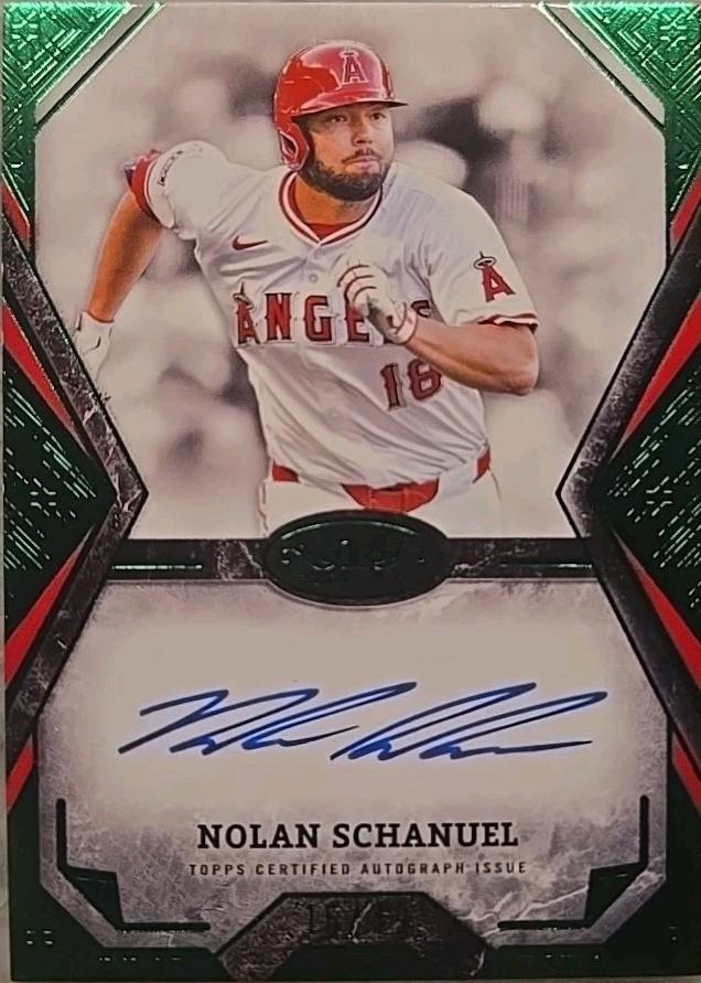 Nolan Schanuel [Green Foil] #TOTA-NS
