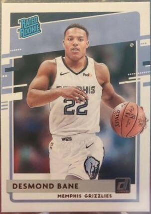 Desmond Bane #240 Basketball Cards 2020 Donruss
