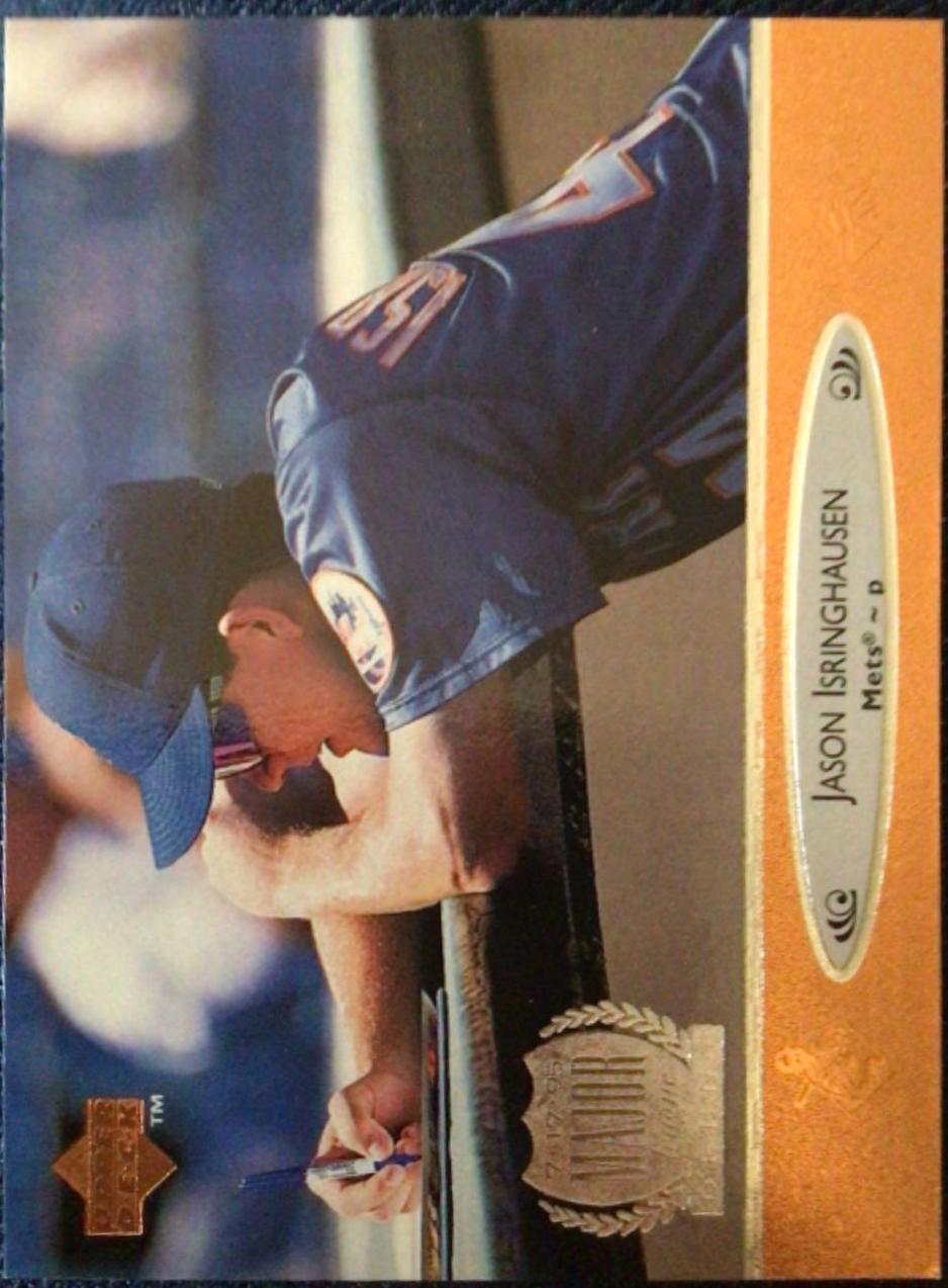 Jason Isringhausen #140 Baseball Cards 1996 Upper Deck