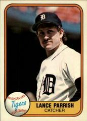 Lance Parrish #467 Baseball Cards 1981 Fleer Prices