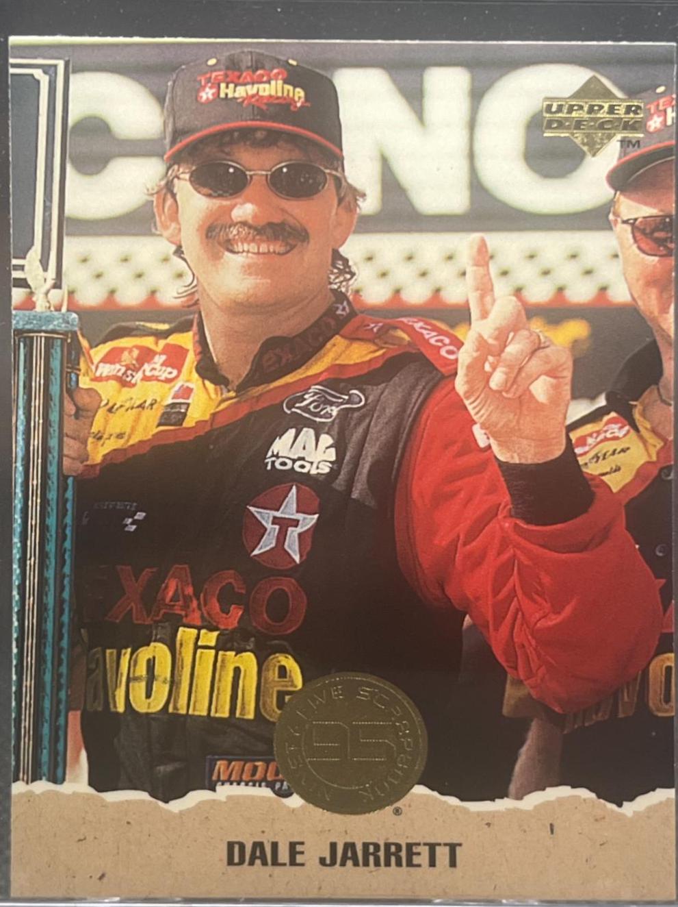 Dale Jarrett #66 Racing Cards 1996 Upper Deck NASCAR
