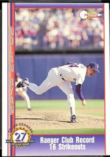 Ranger Club Record 16 Strikeouts
