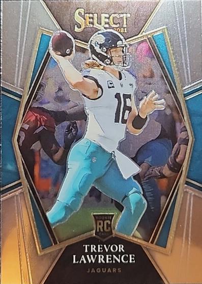 Trevor Lawrence #143 Football Cards 2021 Panini Select